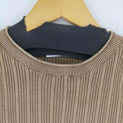 ザラ ZARA カットアウトニットトップス レディース import:M