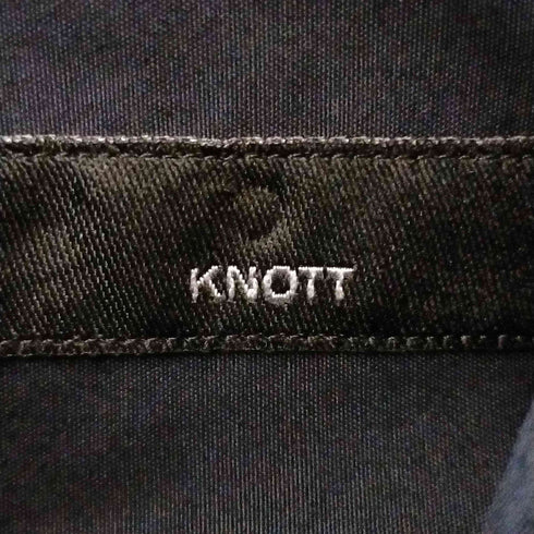 ノット KNOTT バイカラー 長袖シャツ メンズ 2