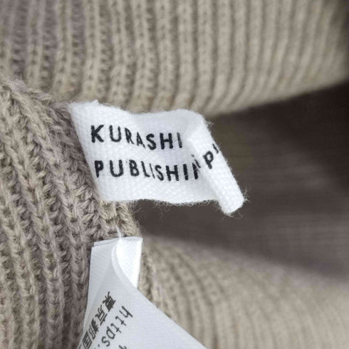 クラシアンドトリップス パブリッシング KURASHI & Trips PUBLISHING バックリボン コットンウールニットベスト レディース