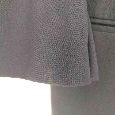 エンポリオアルマーニ EMPORIO ARMANI 80~90S イタリア製 ピークドラペル ダブルブレスト ロングテーラードジャケット メンズ EUR:48