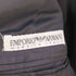 エンポリオアルマーニ EMPORIO ARMANI 80~90S イタリア製 ピークドラペル ダブルブレスト ロングテーラードジャケット メンズ EUR:48