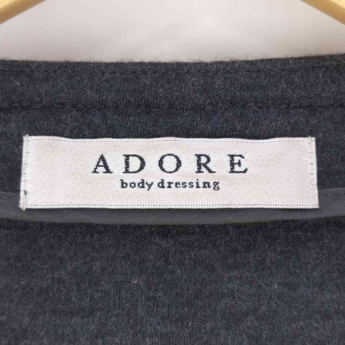 アドーア ADORE フラワースナップボタン ウールワンピース レディース JPN:38