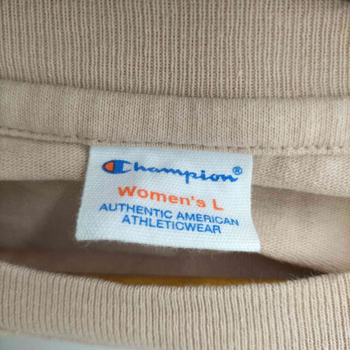 チャンピオン Champion 長袖クルーネックワンピース レディース import:L