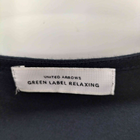 グリーンレーベルリラクシング GREEN LABEL RELAXING ウエストドロスト ギャザー ワンピース レディース ONE SIZE