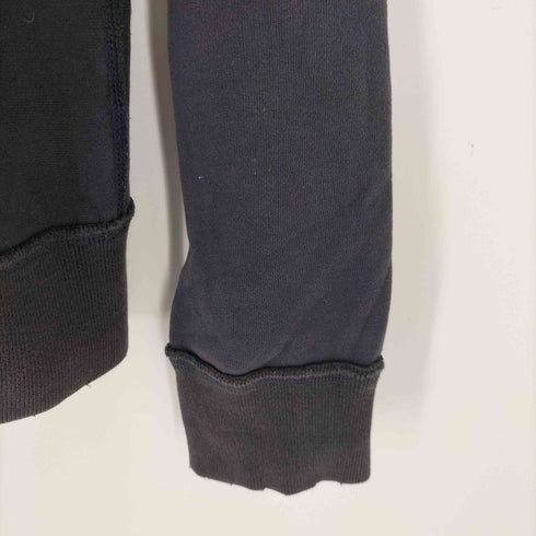 アバクロンビーアンドフィッチ Abercrombie & Fitch オーバーサイズ ジップパーカー フェード ダメージ加工 メンズ import:XL