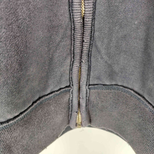 アバクロンビーアンドフィッチ Abercrombie & Fitch オーバーサイズ ジップパーカー フェード ダメージ加工 メンズ import:XL