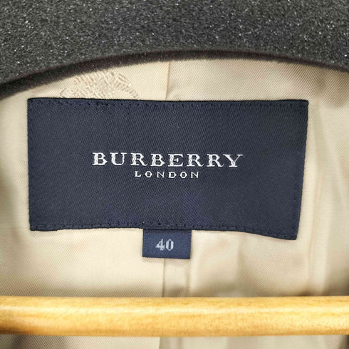バーバリーロンドン BURBERRY LONDON 1Bテーラードジャケット 裏地ホース刺繍 レディース JPN:40