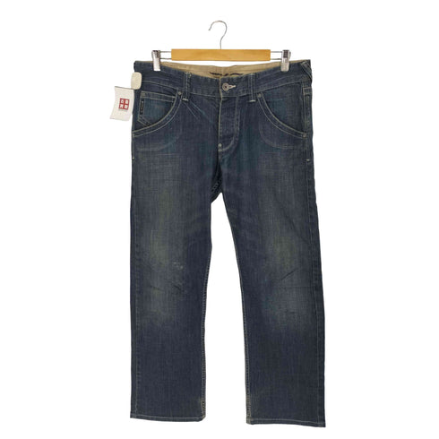 アルマーニジーンズ ARMANI JEANS ストレートデニムパンツ バックジップポケット メンズ US:32-33