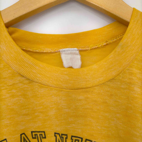 80S 4段プリントクルーネックTシャツ メンズ