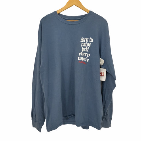 フルビーケー FULL-BK 両面プリントL/S TEE メンズ