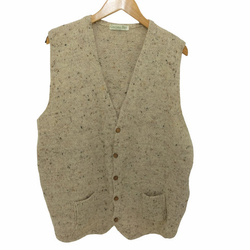 COLUMBA REID 90S 5B ウールベスト メンズ import:XL