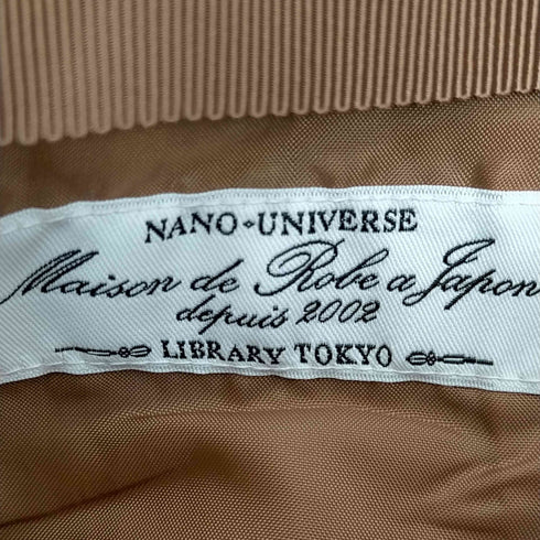 ナノユニバース nano universe ゴートスエードタイトスカート レディース 36