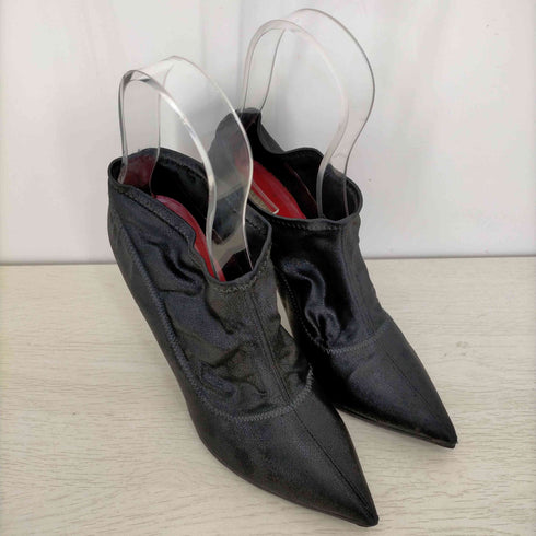 ステラマッカートニー STELLA McCARTNEY ブーティ ポインテッドトゥ ピンヒール レディース 37
