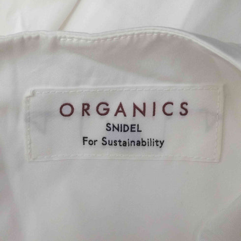 スナイデル snidel ORGANICS タフタ ボリューム ミディ ワンピ レディース JPN:0