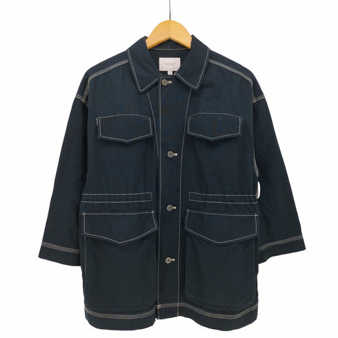 ビューティーアンドユースユナイテッドアローズ BEAUTY & YOUTH UNITED ARROWS コットン ダック ミリタリー ジャケット レディース JPN:M