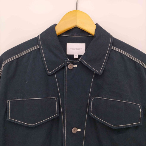 ビューティーアンドユースユナイテッドアローズ BEAUTY & YOUTH UNITED ARROWS コットン ダック ミリタリー ジャケット レディース JPN:M