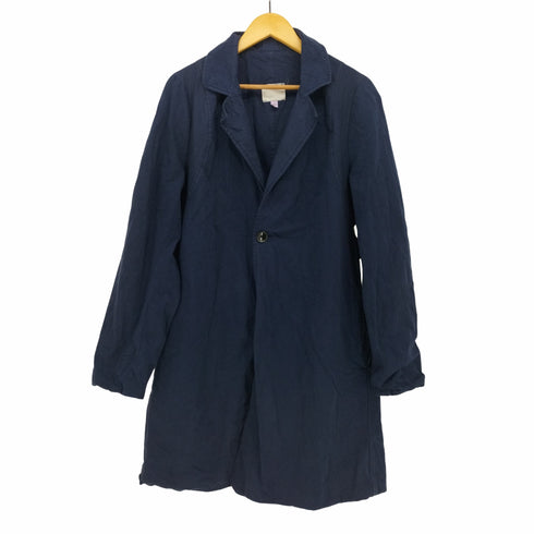 ヤーモ yarmo 15AW コットン サテン ワーク コート メンズ JPN:M