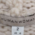ヒューマンウーマン HUMAN WOMAN ニットダッフル レディース JPN:2