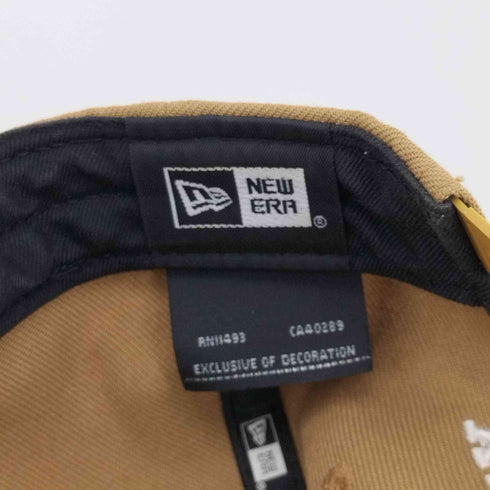 ニューエラ NEW ERA ロゴ刺繍 バックスナップ 6パネルキャップ メンズ