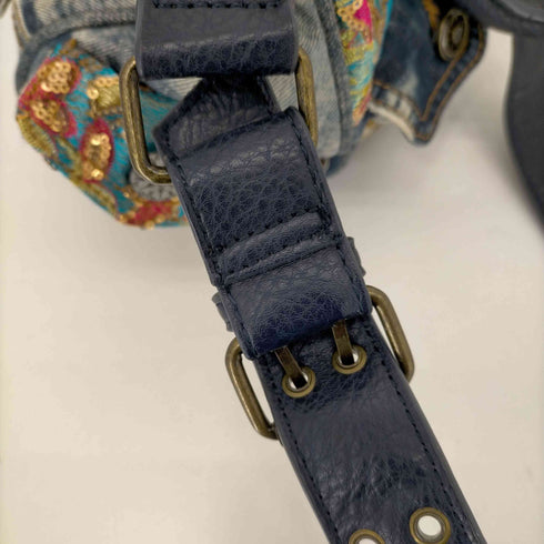 デジグアル Desiqual ビジューデニムハンドバッグ レディース