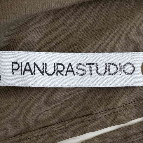 PIANURA STUDIO フラワーレースドッキング ノースリーブ ワンピース レディース JPN:38