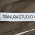 PIANURA STUDIO フラワーレースドッキング ノースリーブ ワンピース レディース JPN:38