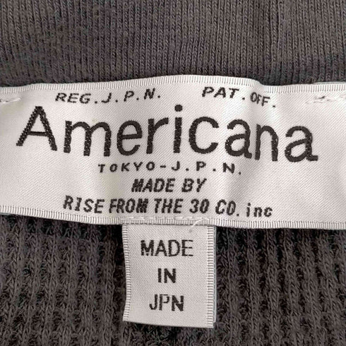 アメリカーナ Americana ワッフルサーマルスカート レディース JPN:S