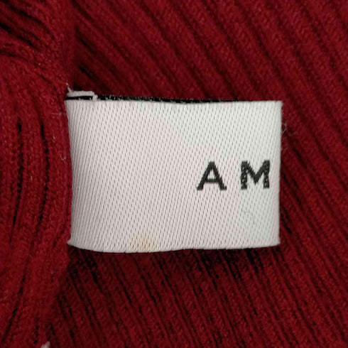 アメリ AMERI ハイウエストリブニットパンツ レディース JPN:S