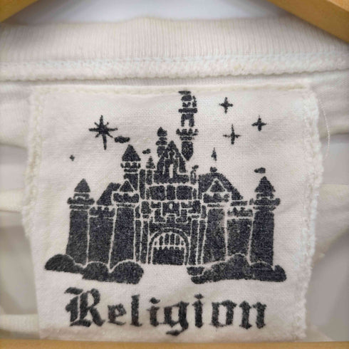 BELIGION バックレースアップキャラクタープリントTシャツ レディース