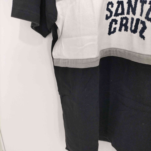 サンタクルズ SANTA CRUZ 両面プリント オーバーサイズラガーシャツ メンズ JPN:XL