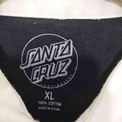 サンタクルズ SANTA CRUZ 両面プリント オーバーサイズラガーシャツ メンズ JPN:XL