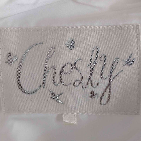 チェスティ Chesty ウエスト切替ジャガード ノースリーブワンピース レディース JPN:0
