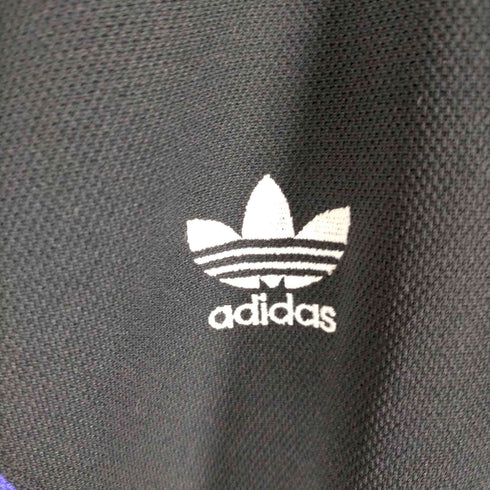 アディダス adidas 90s デサント製 トレフォイルロゴ刺しゅう トラックジャケット 短丈 メンズ JPN:L