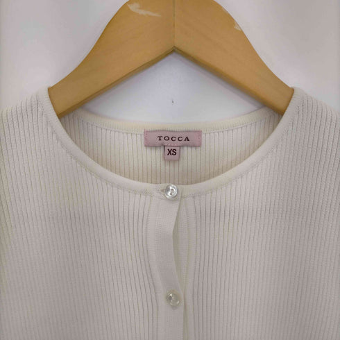 トッカ TOCCA ビジュー リブ アンサンブル サマーニット レディース JPN:XS