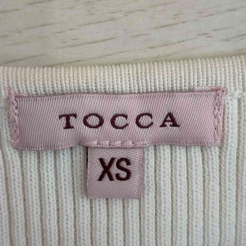 トッカ TOCCA ビジュー リブ アンサンブル サマーニット レディース JPN:XS