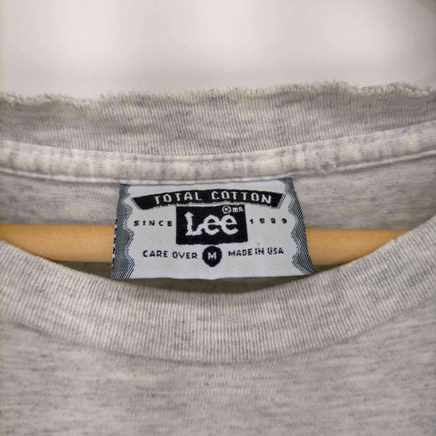 リー Lee 90S~00S 両面プリントクルーネックTシャツ メンズ import:M