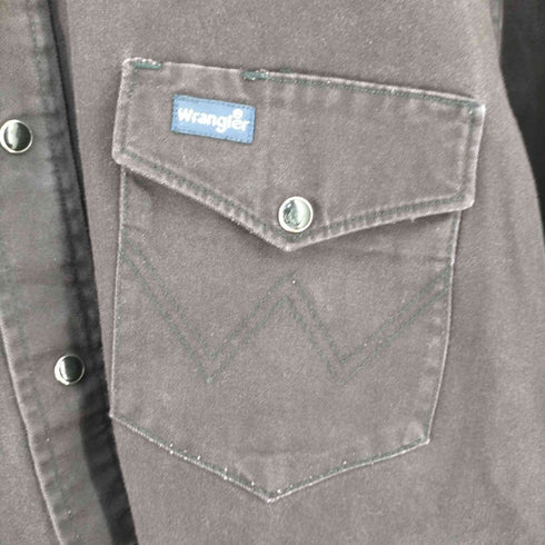 ラングラー Wrangler コットンツイル ウエスタンシャツ メンズ