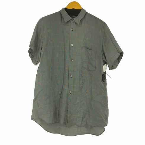 ブラックコムデギャルソン BLACK COMME des GARCONS グレンチェック S/Sシャツ メンズ JPN:L