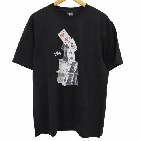 ステューシー Stussy トランプタワープリントTシャツ メンズ JPN:M