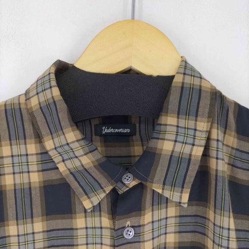 アンダーカバーイズム UNDERCOVERISM 23SS PeツイルCK/天竺切替半袖シャツ メンズ JPN:3
