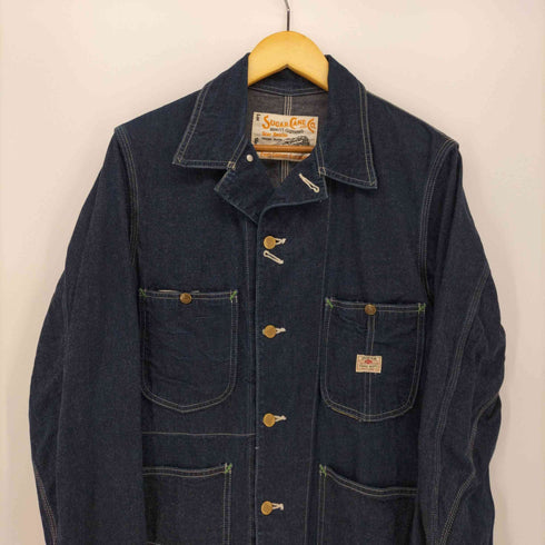 シュガーケーン SUGAR CANE 11oz. BLUE DENIM WORK COAT メンズ