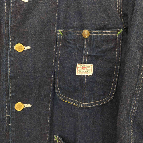 シュガーケーン SUGAR CANE 11oz. BLUE DENIM WORK COAT メンズ
