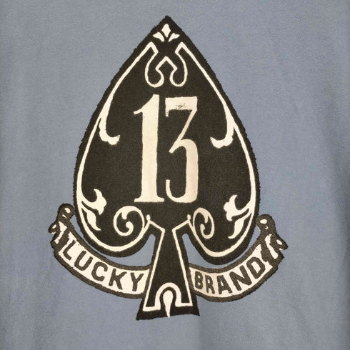 ラッキーブランド LUCKY BRAND エース13 フロントプリントS/S TEE メンズ