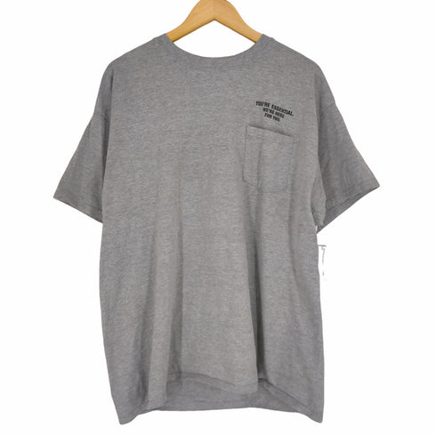 ヘインズ Hanes バックプリントS/S TEE メンズ JPN:XL