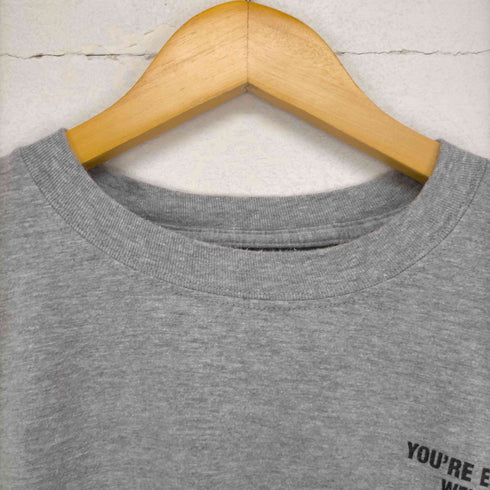 ヘインズ Hanes バックプリントS/S TEE メンズ JPN:XL