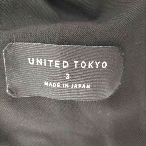 ユナイテッドトウキョウ UNITED TOKYO ノーカラー1Bジャケット メンズ JPN:3