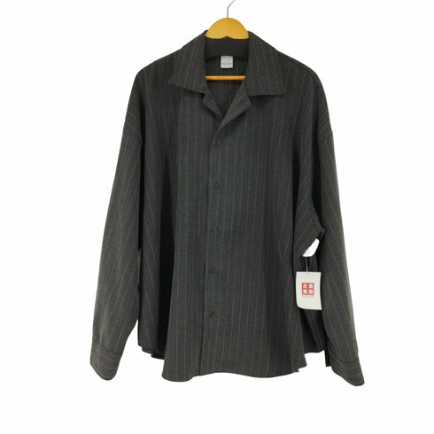 キャスパージョン CASPER JOHN Imitation wool huge shirts/イミテーションウールヒュージシャツ メンズ JPN:L