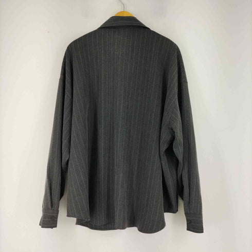 キャスパージョン CASPER JOHN Imitation wool huge shirts/イミテーションウールヒュージシャツ メンズ JPN:L