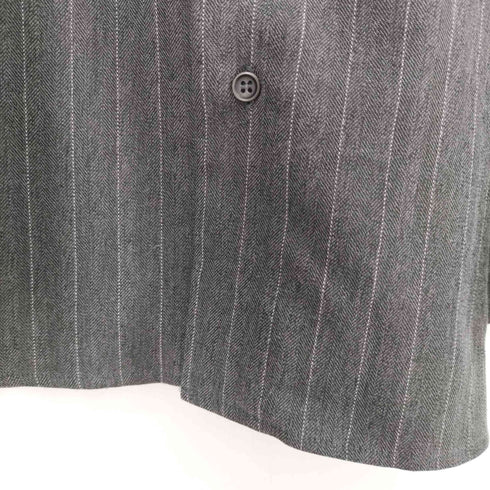 キャスパージョン CASPER JOHN Imitation wool huge shirts/イミテーションウールヒュージシャツ メンズ JPN:L