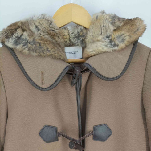 ビューティーアンドユースユナイテッドアローズ BEAUTY & YOUTH UNITED ARROWS メルトンファーフードライナーコート ダッフルコート レディース JPN:L